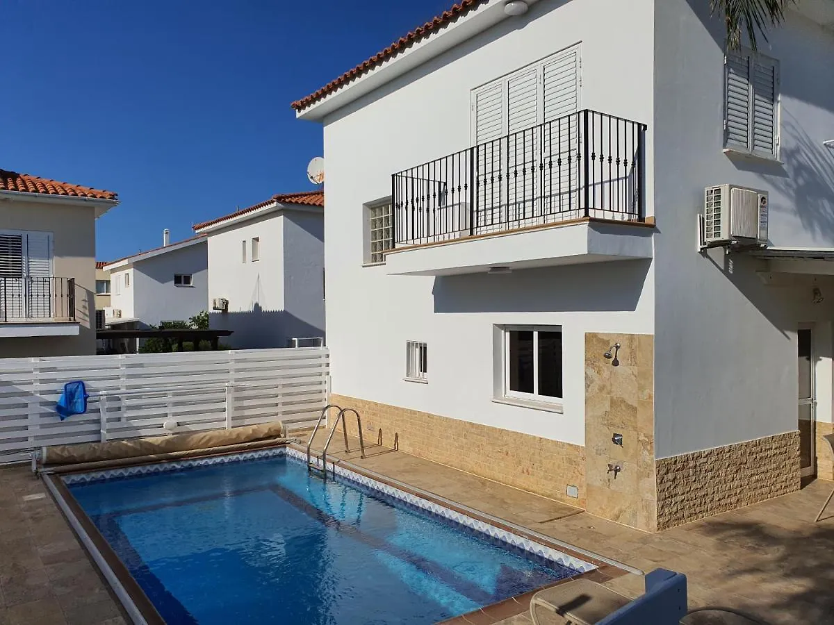 Protaras Sea View Villa With Private Pool 0*,