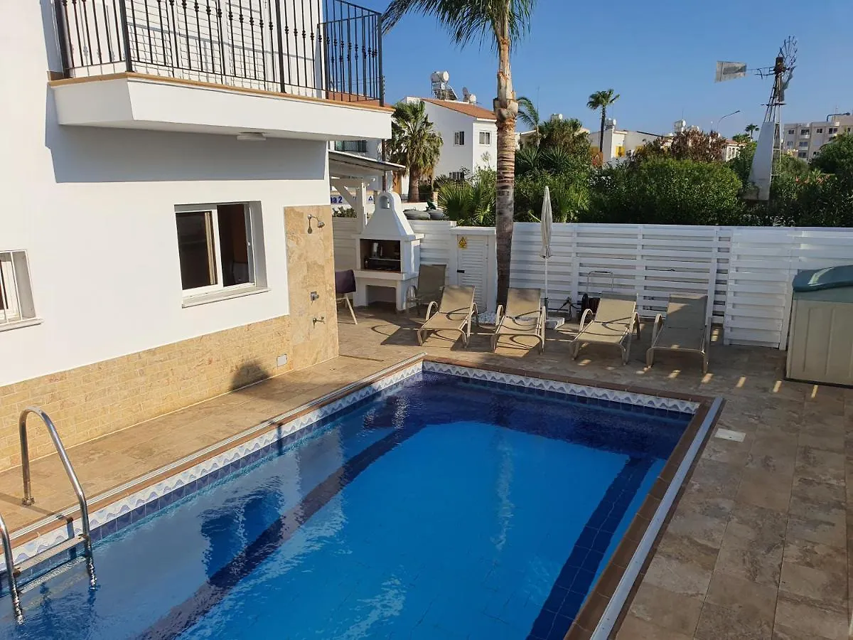 Protaras Sea View Villa With Private Pool